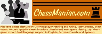 Chess Maniac - link opens in new window